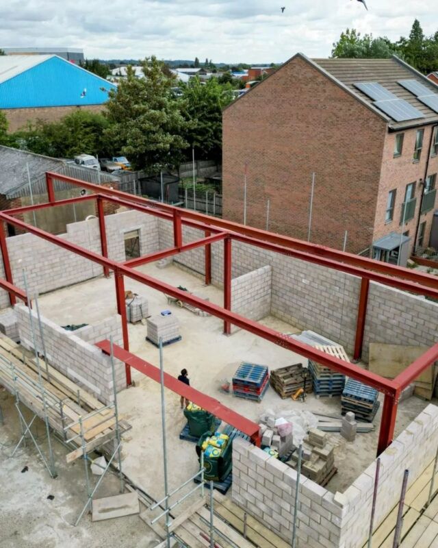 Some Frames for your Friday!

A clean display of steelwork for a Warehouse project in Dagenham designed by us.